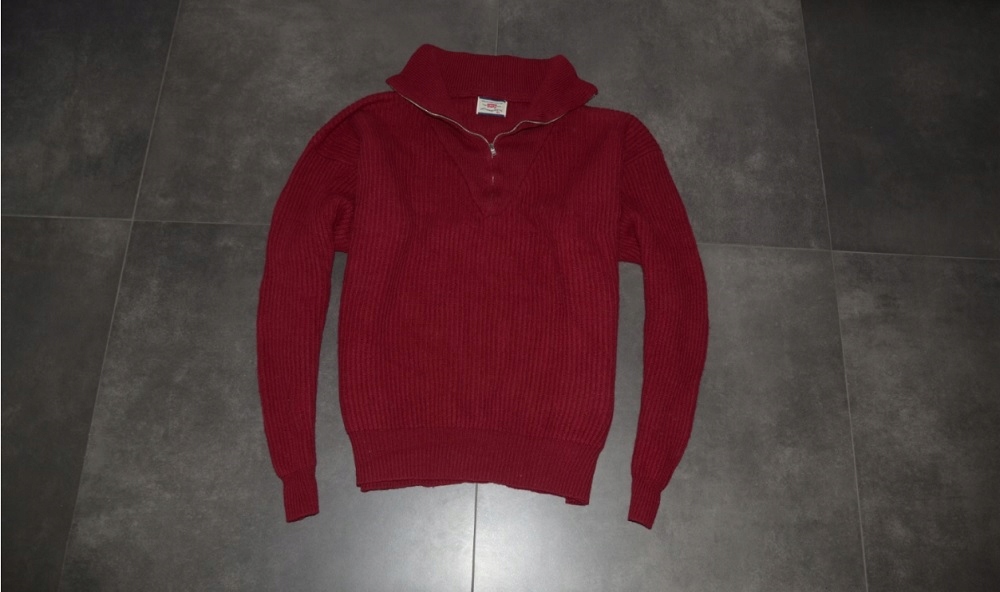 Giorgino Sweter Levi's XL Ralph Tommy Zip-Up Retro