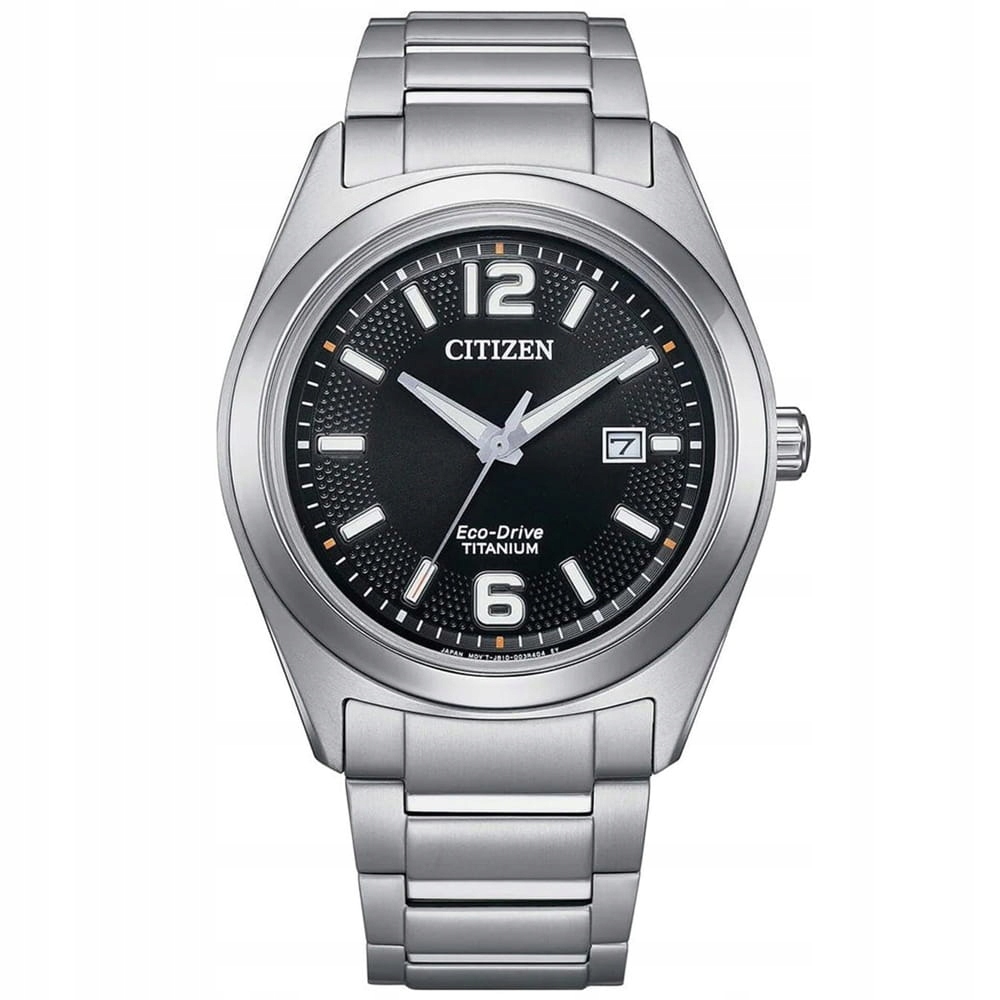 Citizen zegarek męski AW1641-81E Solar Tytan