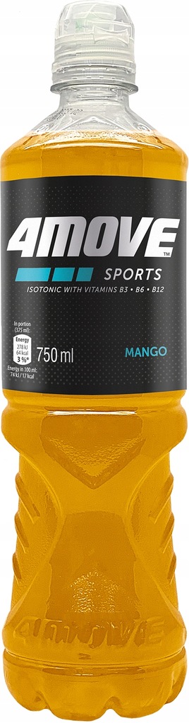 6 x 4Move Napój izotoniczny o smaku mango z dodatkiem witamin