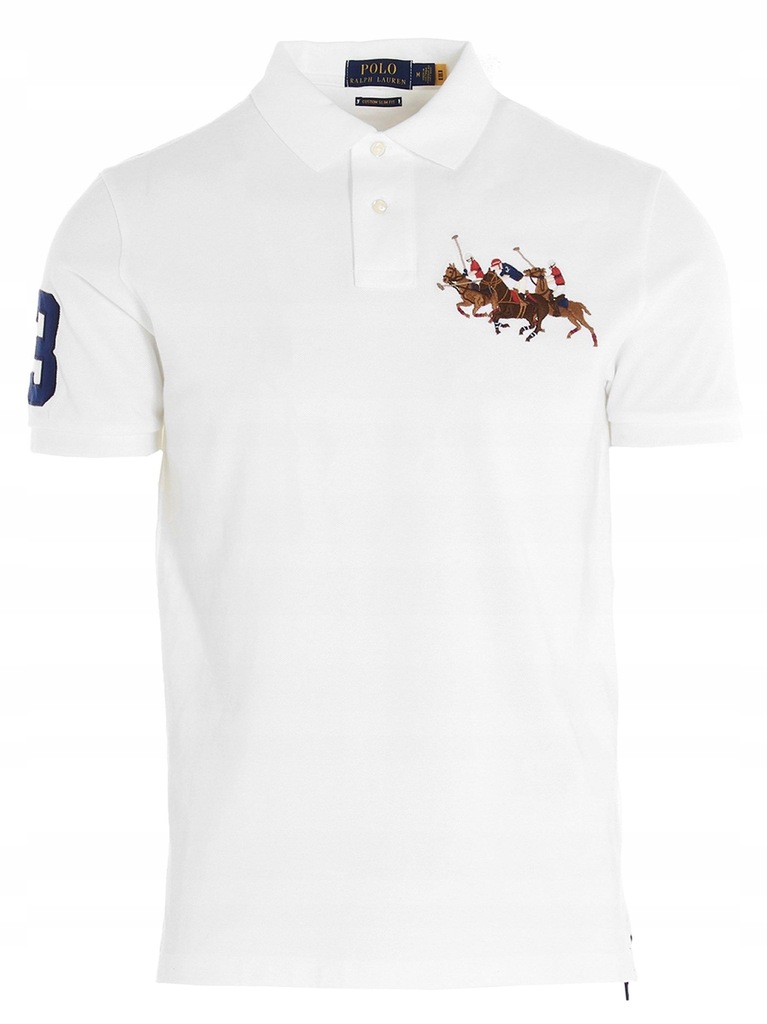 RALPH LAUREN MĘŻCZYZN BIAŁY KOSZULKI POLO L INT