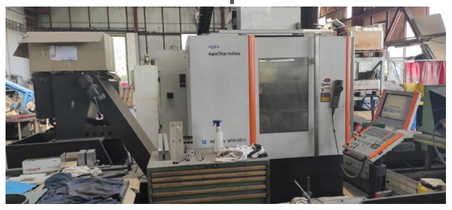 Centrum obróbcze - pięcioosiowe - HPM 450 U - MIKRON - 2012 - 29385