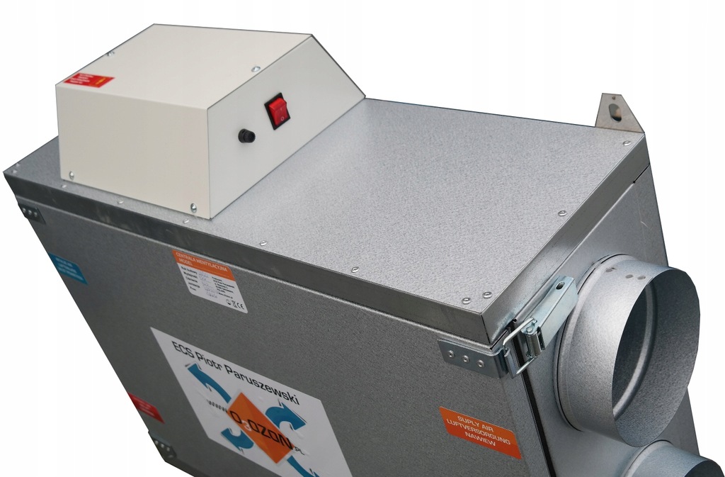 Купить Приточно-вытяжная установка-рекуператор 180м3/ч ионизация ...