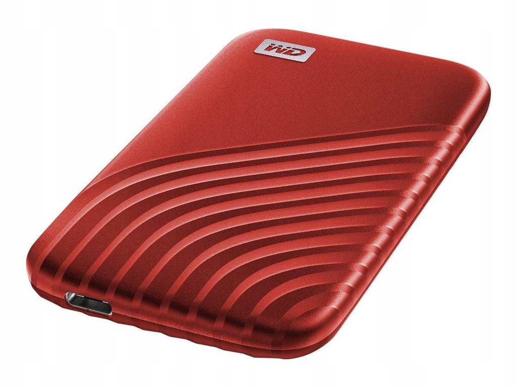 Dysk przenośny NVMe WD My Passport SSD 1TB czerwony Red