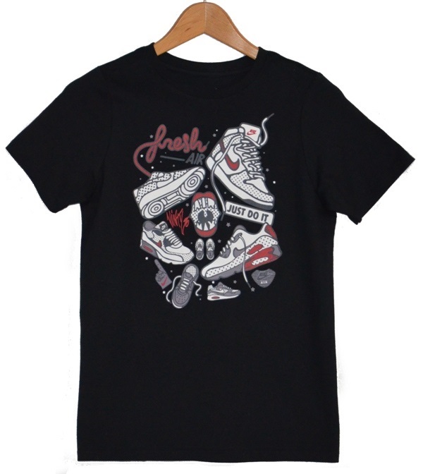 DZIECIĘCA KOSZULKA T-SHIRT NIKE SNEAKER 137-147 M