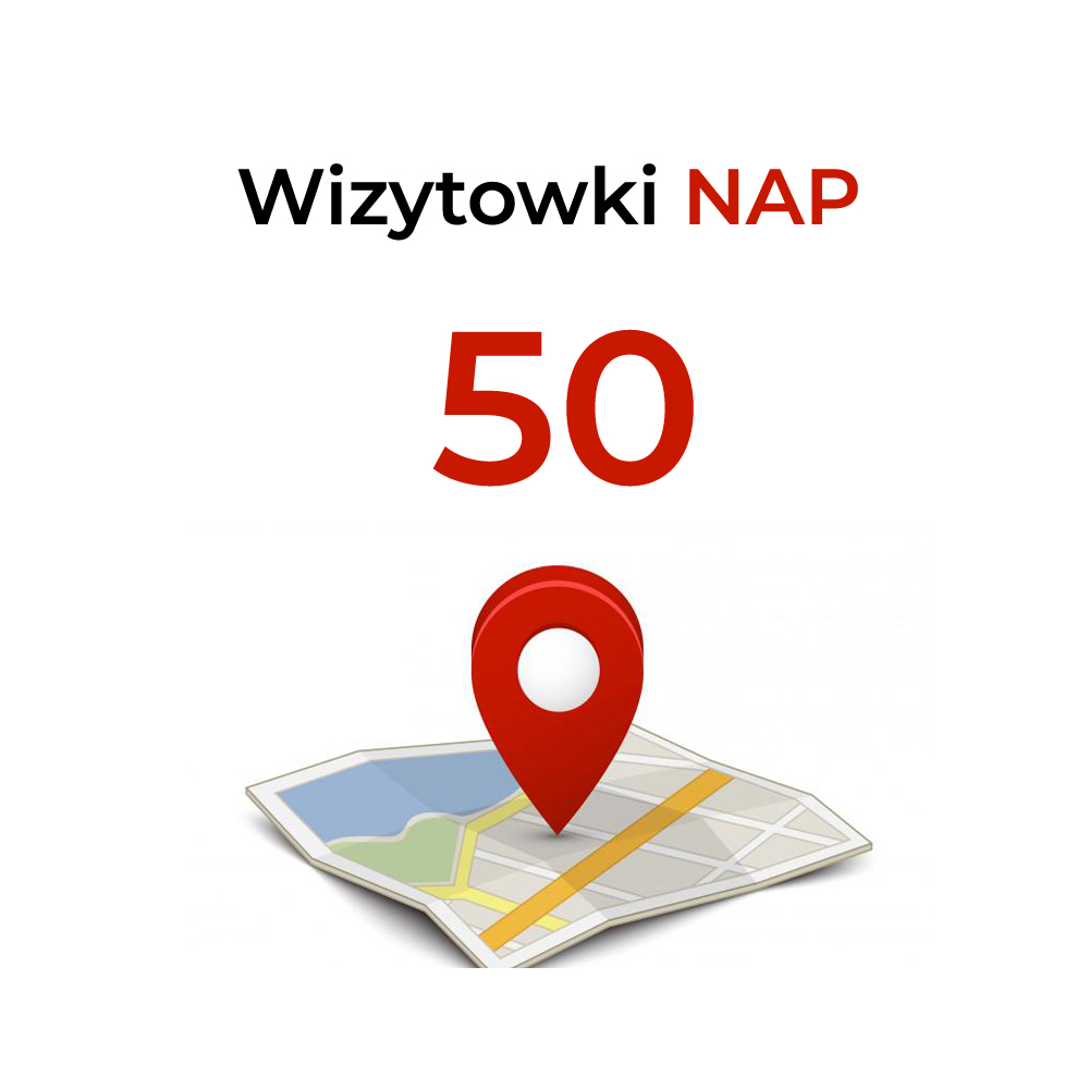 50 Najlepszych wizytówek NAP Fvat23% Turboseo.pl