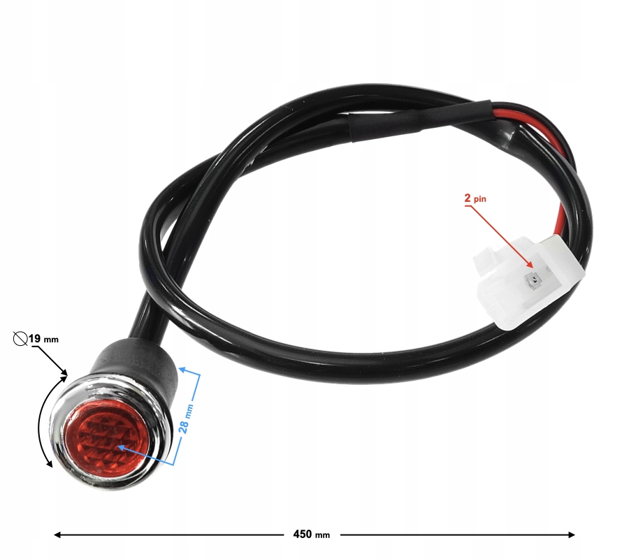 Czujnik biegu wstecznego Pentora