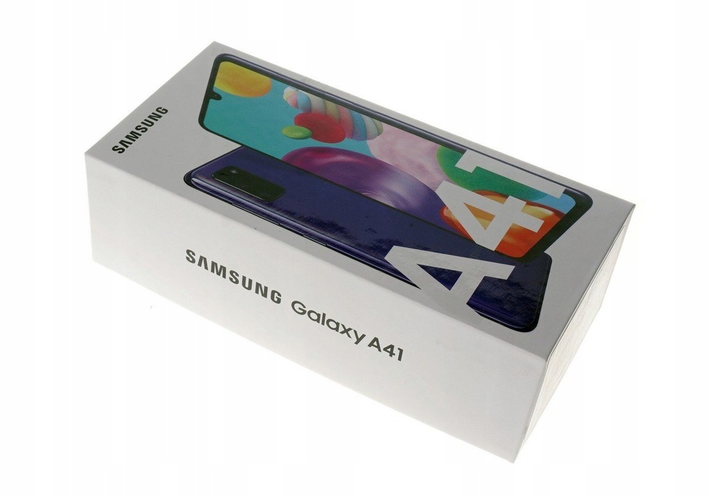 Pudełko Samsung Galaxy A41 64GB A415 BLUE ORYG