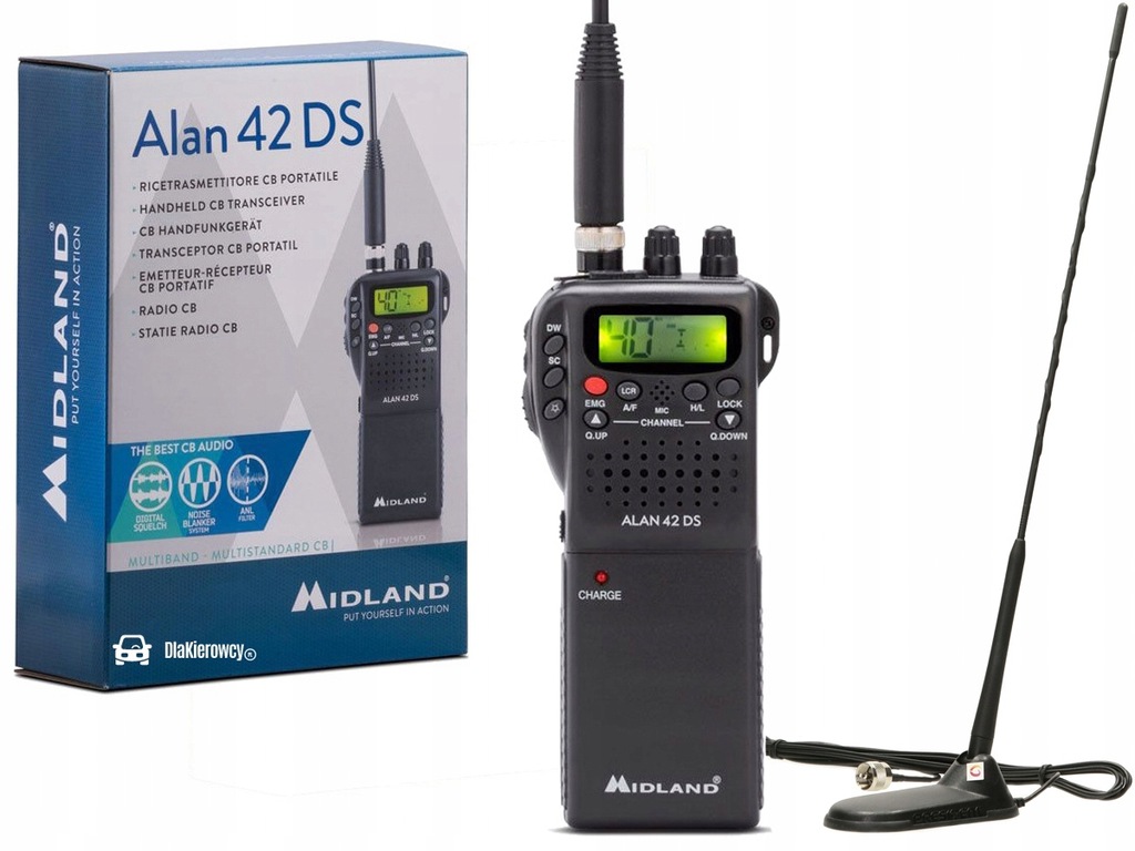 Купить Радиостанция Alan CB, портативная радиостанция + антенна X7H AP3: отзывы, фото, характеристики в интерне-магазине Aredi.ru