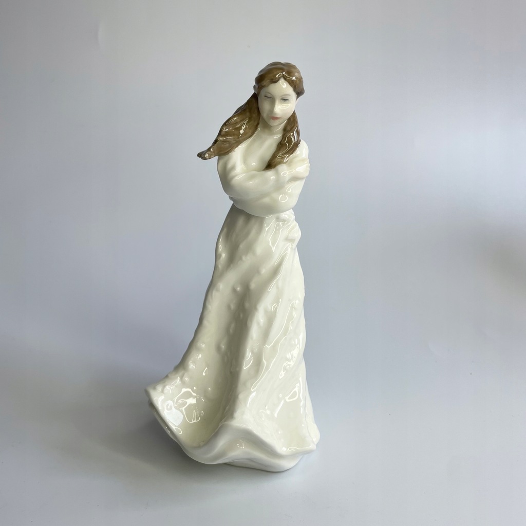 Porcelanowa figurka kolekcjonerska kobiety „Uścisk” Royal Doulton 2000