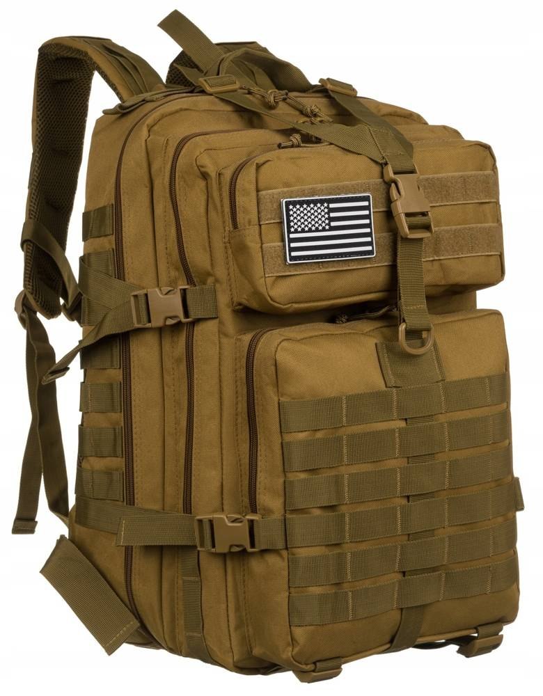 Militarny, wodoodporny plecak podróżny z poliestru