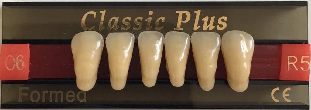 ! Zęby akrylowe Classic Plus trójwarstwowe N3