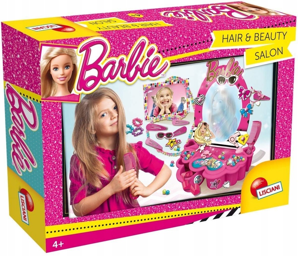Barbie Salon Pieknosci Toaletka Lisciani 55975 7645104954 Oficjalne Archiwum Allegro