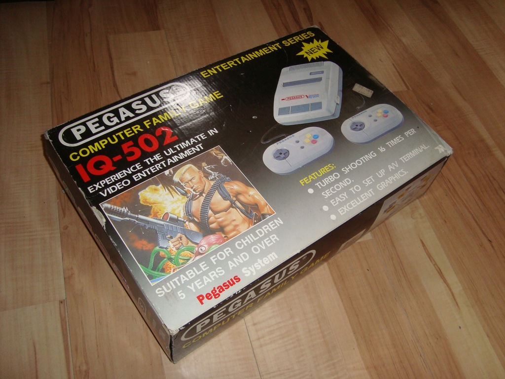 Pegasus IQ-502 Nintendo NES 1997r. PRL