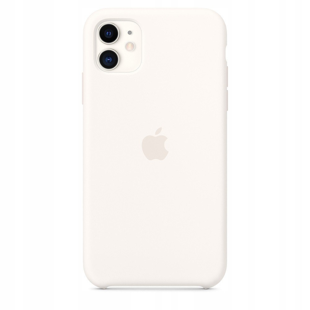 Apple Silikonowe etui do iPhone 11 - białe