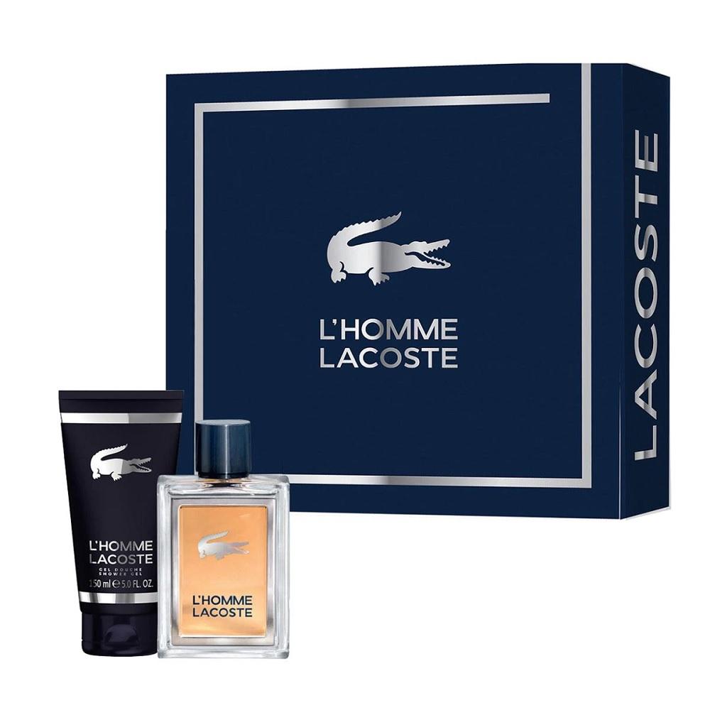 SET LACOSTE L'Homme EDT spray 100ml + SHOWER