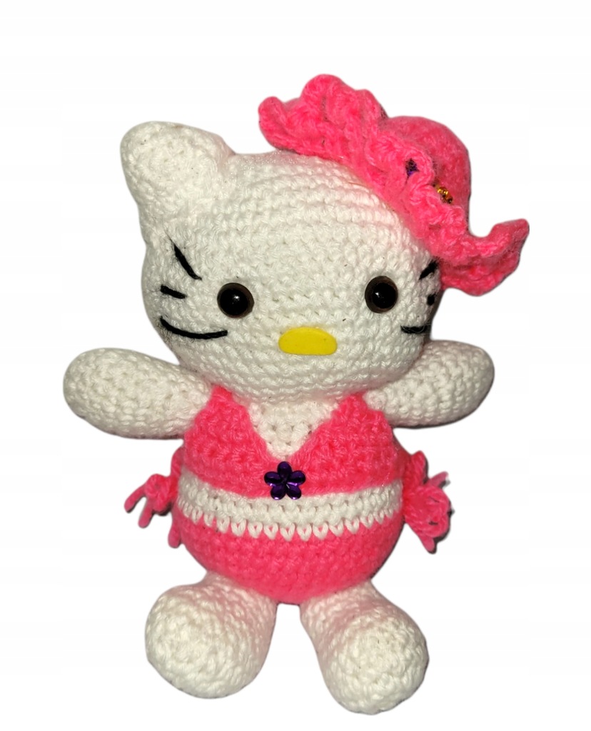 Hello Kitty kolekcjonerska na szydełku - 12247497474 - oficjalne ...