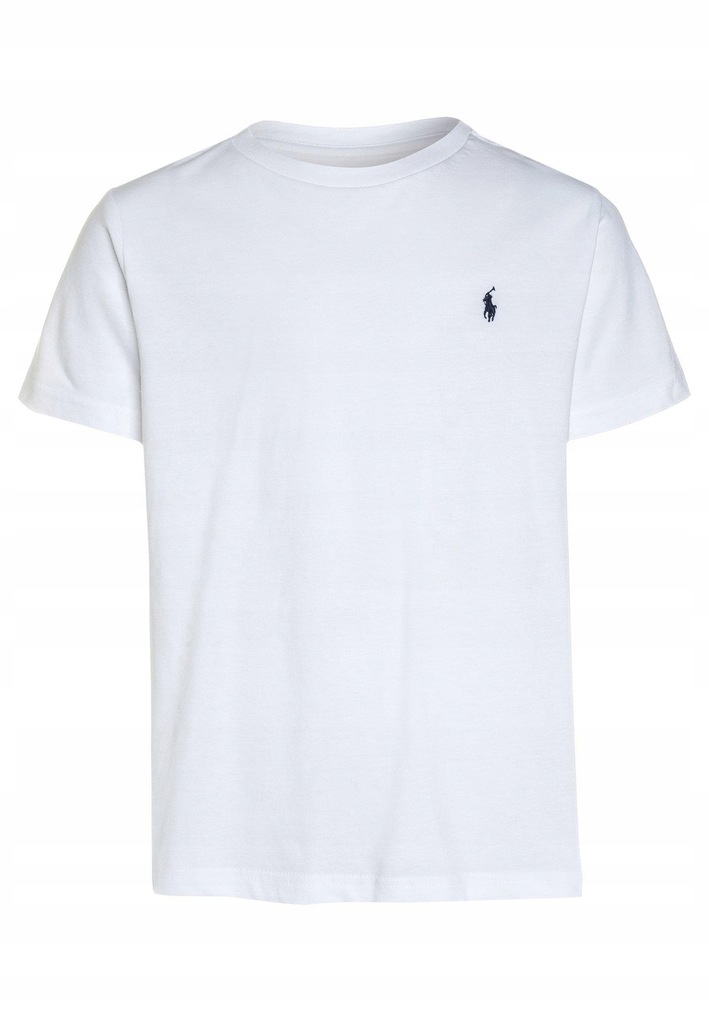 16E079 POLO RALPH LAUREN__XXZ BIAŁY T-SHIRT__160CM