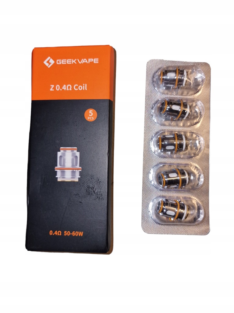 GEEK VAPE GRZAŁKA GŁOWICA ZEUS 0,4 OHM 5 SZT