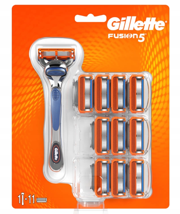 Maszynka na wkłady do golenia Gillette Fusion5 11 szt.