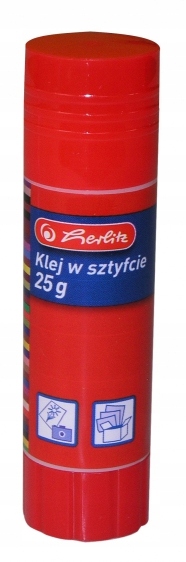 KLEJ W SZTYFCIE SZKOLNY BIUROWY 25g Herlitz