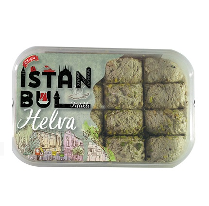 Chałwa sezamowa z pistacjami 350g Istanbul