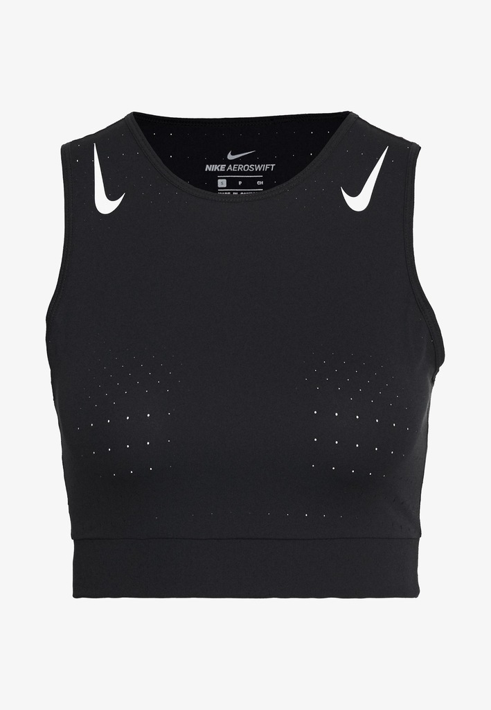 D3K311*NIKE TOP CZARNY SPORTOWY DAMSKI LOGO XS K00