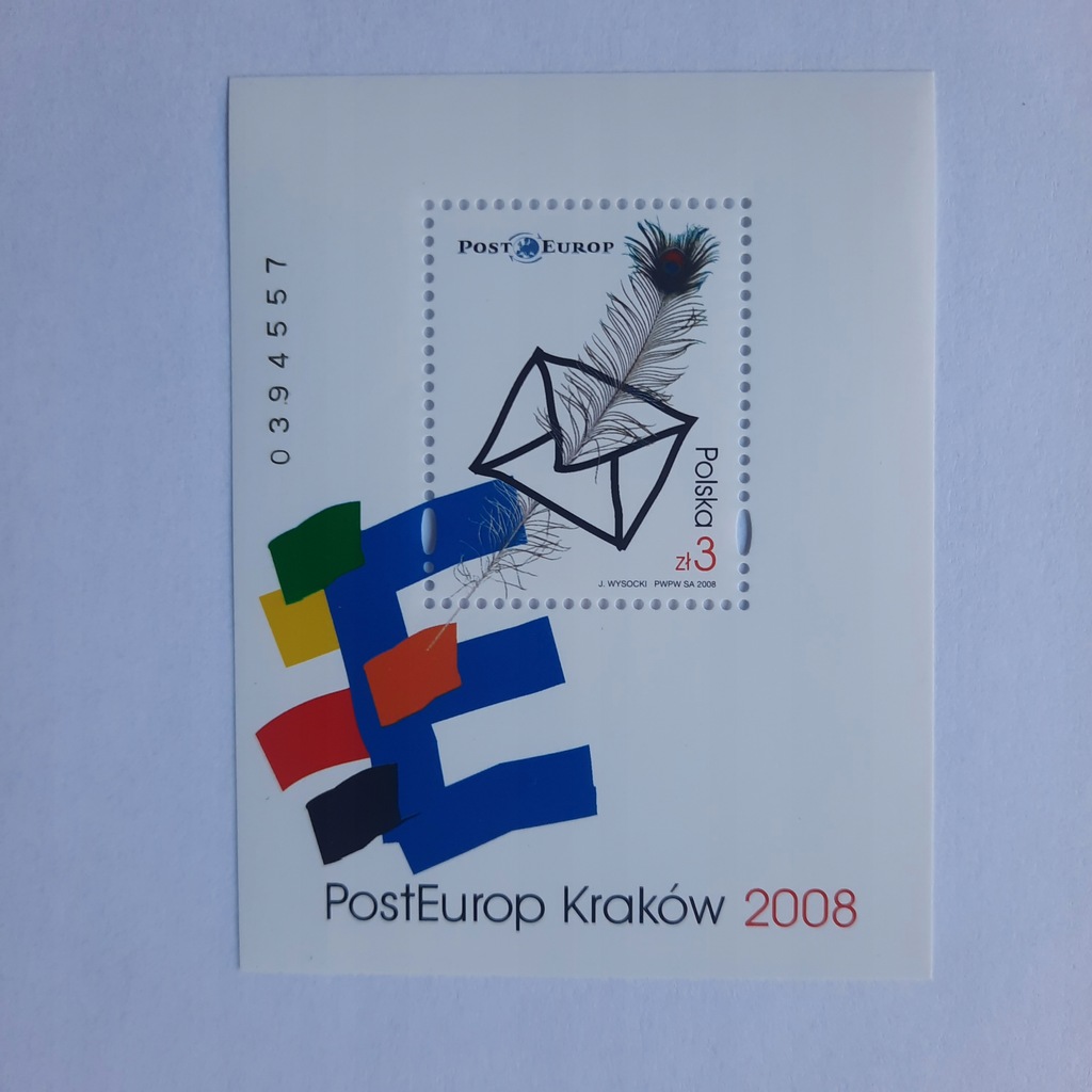 4194 ** Bl.208 PostEurop Kraków / 2008