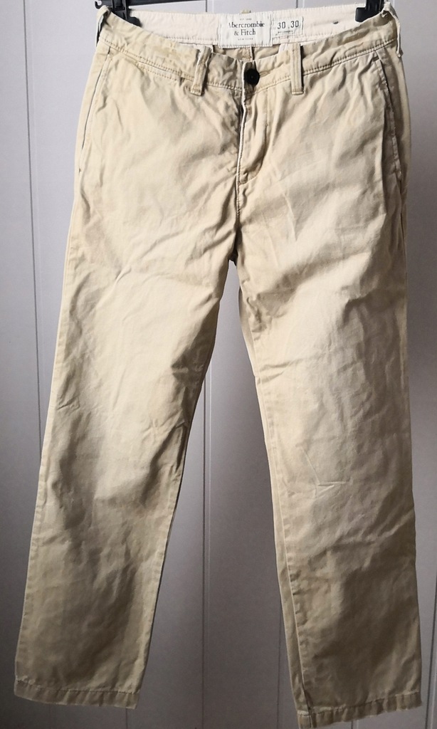 Klasyczne spodnie Abercrombie & Fitch W30 L30