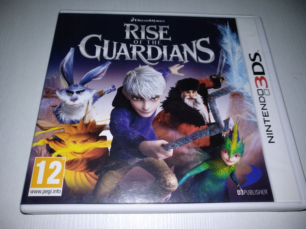 RISE OF THE GUARDIANS 3DS 2DS NINTENDO NAJTANIEJ