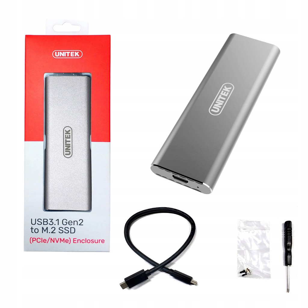 Купить КОРПУС UNITEK ДЛЯ SSD NVME M.2 USB 3.1 10 Гбит/с: отзывы, фото, характеристики в интерне-магазине Aredi.ru