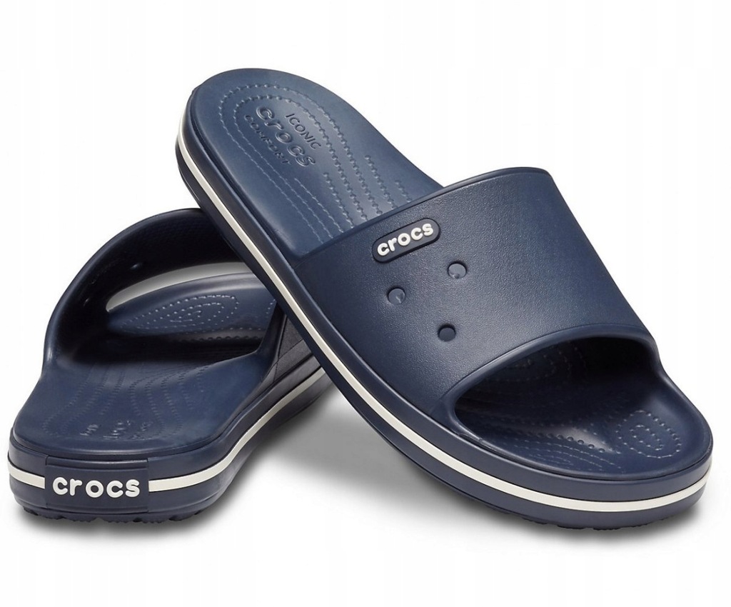 Klapki Męskie Crocs CROCBAND granatowe M10 43/44