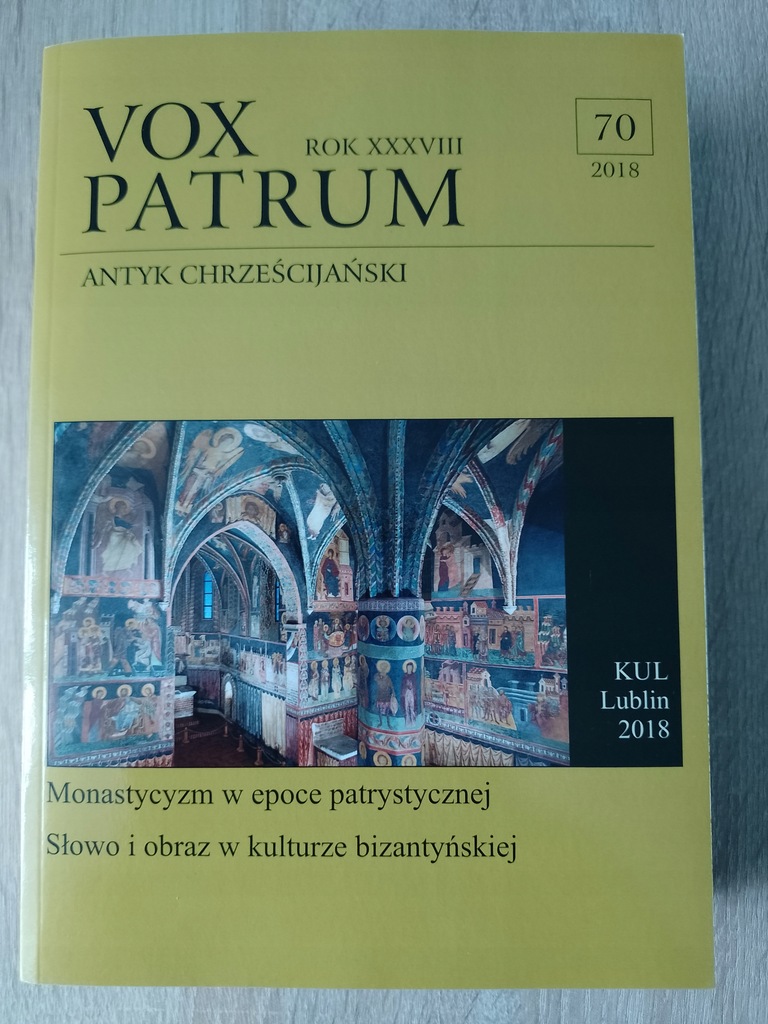 Vox Patrum t. 70/2018, rok XXXVIII