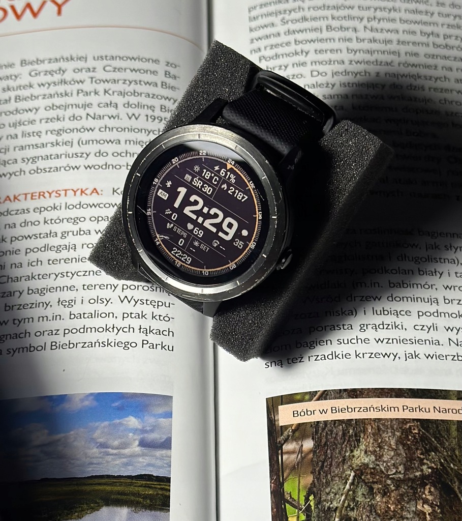 Zegarek sportowy Garmin Vivoactive 3 czarny