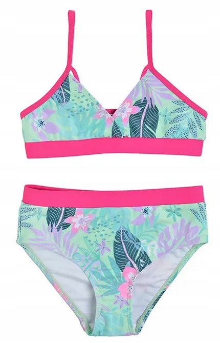 COOL strój kąpielowy bikini r.158 TROPICAL