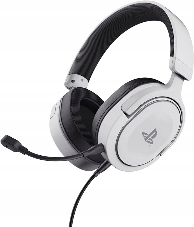 Słuchawki gamingowe PS5 Trust GXT 498 Forta białe