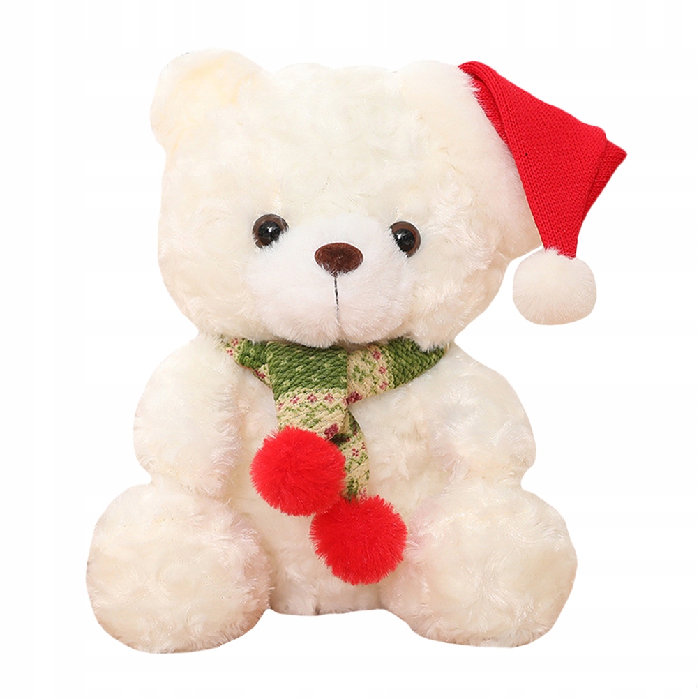 Christmas Gifts Furry Animal Figurines Bear Girl