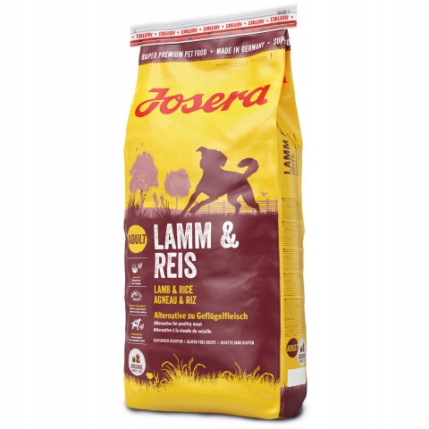 Karma dla psa Josera Lamb Rice 15kg Lamm Reis