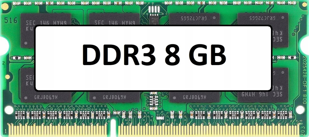 Pamięć RAM DDR3 8GB Gigabyte Q2552M Notebook
