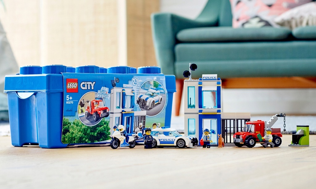 Lego city police brick box sale