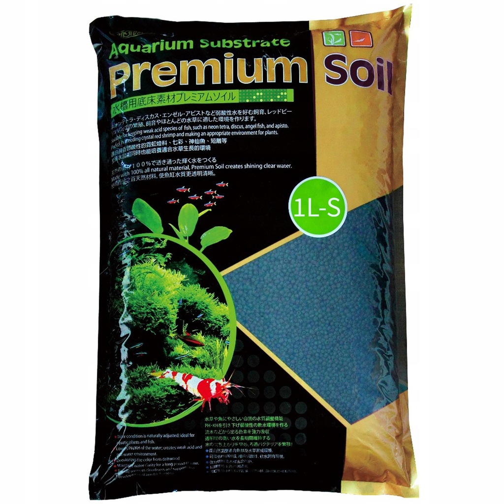 ISTA Substrate Premium Soil 1L Podłoże aktywne S