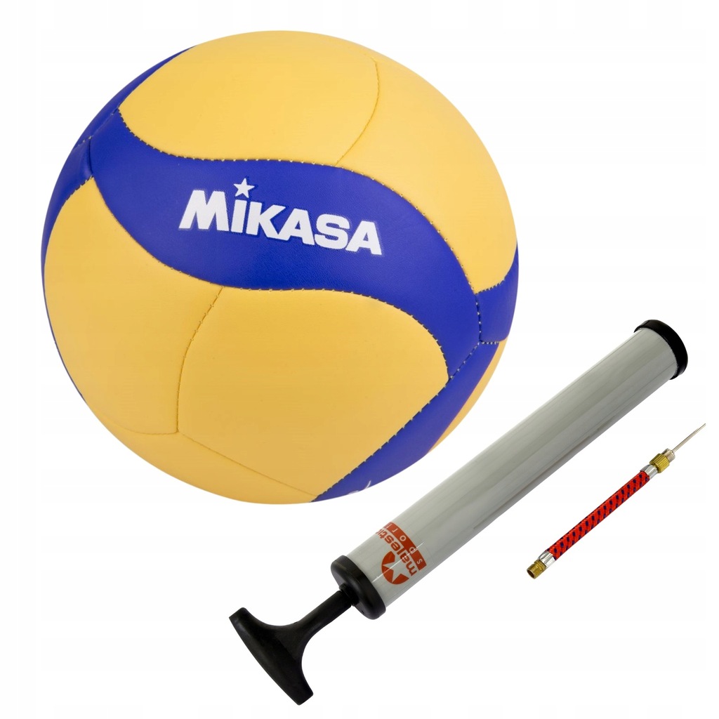 Купить Волейбольный мяч Mikasa V370W, размер 5 FIVB + насос: отзывы, фото, характеристики в интерне-магазине Aredi.ru