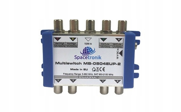 Multiswitch 5/4 Spacetronik MS-0504EUP-2