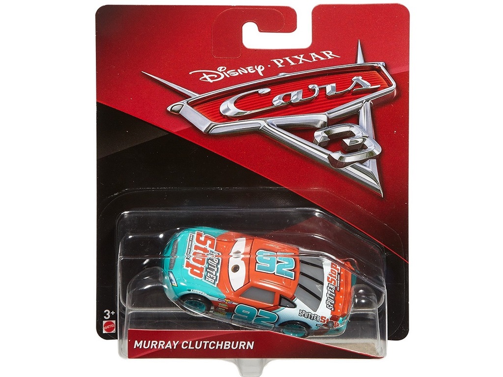 Auta Cars 3 Murray Clutchburn DXV69 DXV29