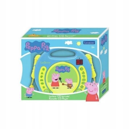 Przenośny odtwarzacz CD Świnka Peppa Lexibook RCDK100PP Lexibook-Apollo