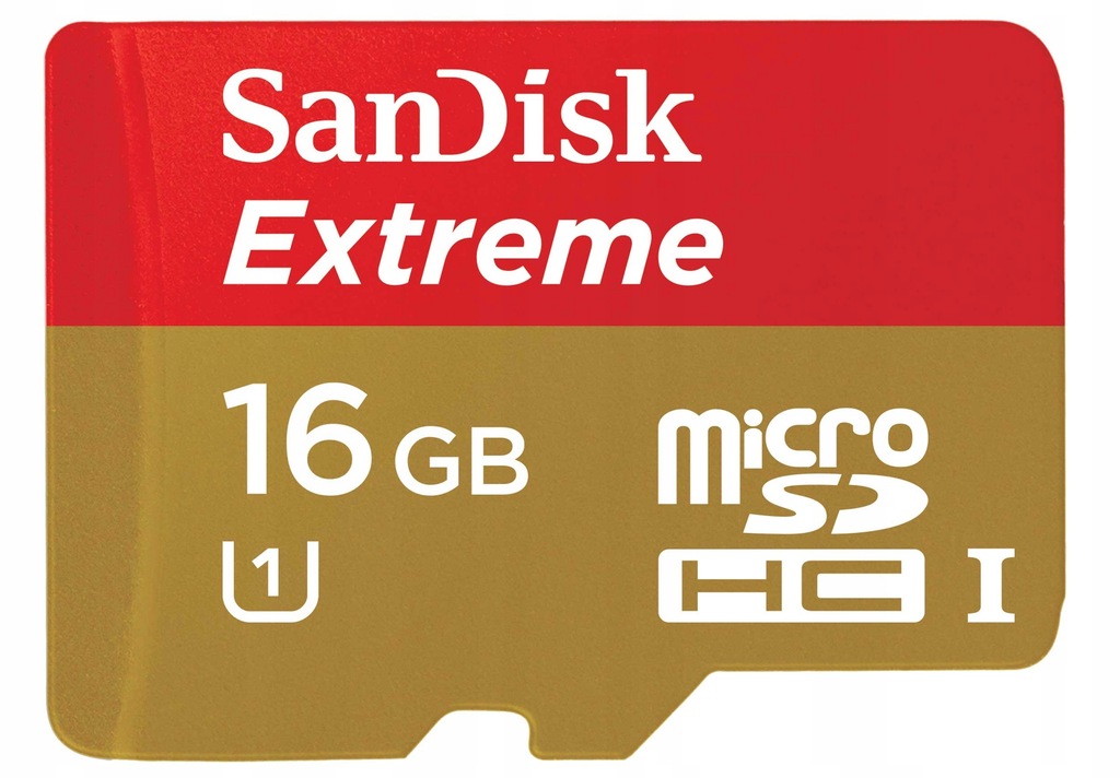 KARTA MICROSD SANDISK EXTREME 16GB 80MB/s