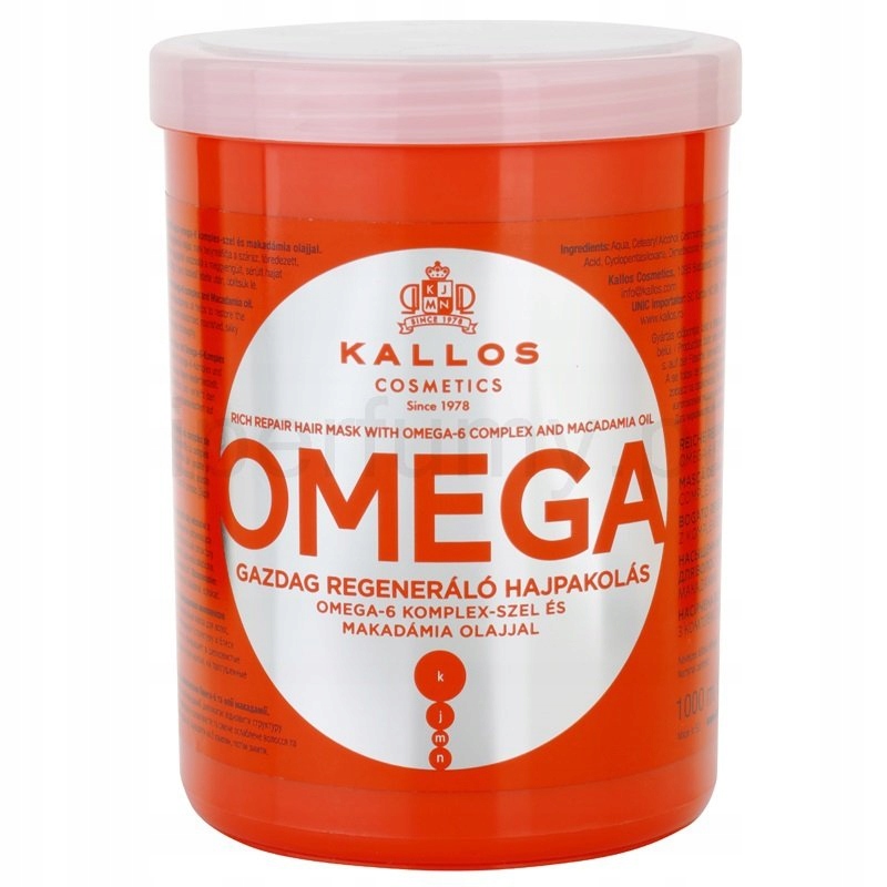Omega Rich Repair Hair Mask With Omega-6 Complex A