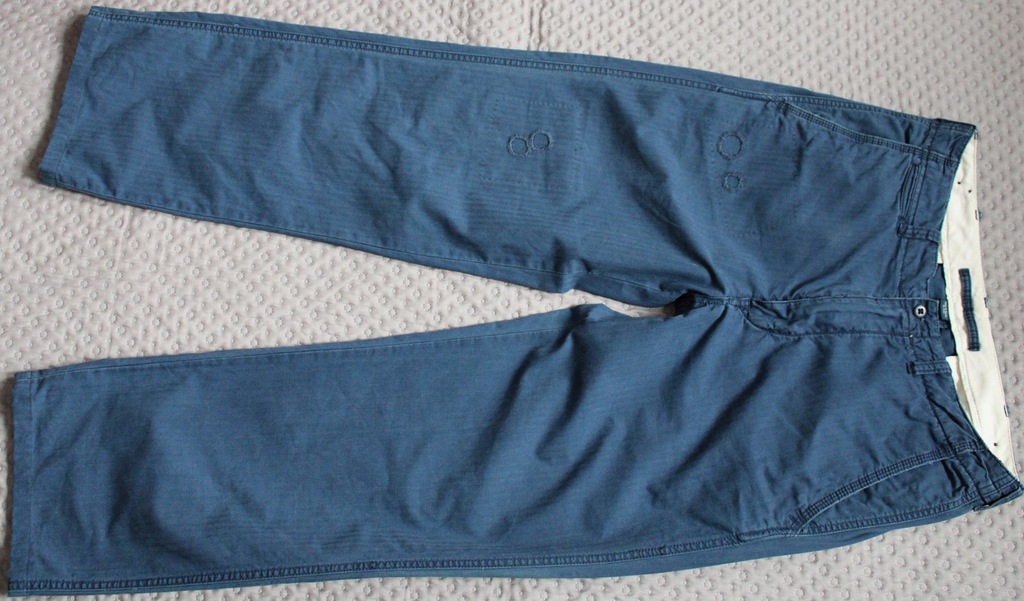 Niebiekie spodnie Ralph Lauren r. 32/34