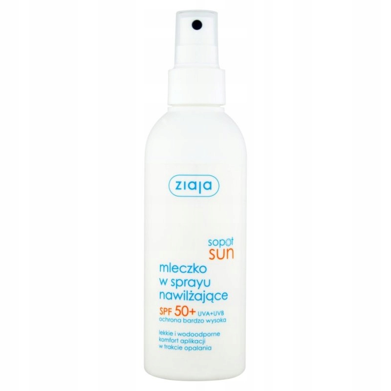 Sopot Sun mleczko SPF50 170ml nawilżające do opala