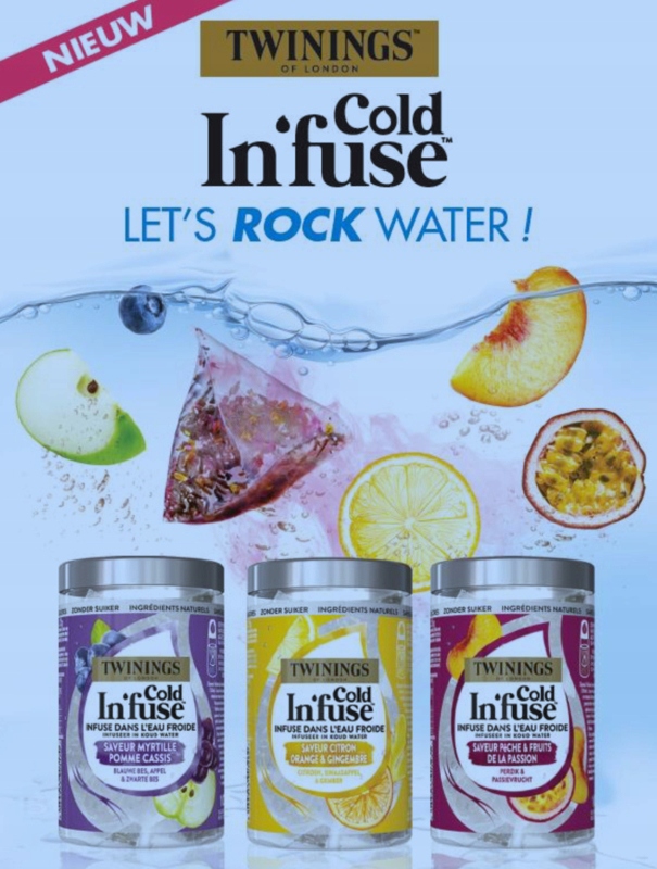 Twinings INFUSE cold water 3 smaki MIX - NOWOŚĆ