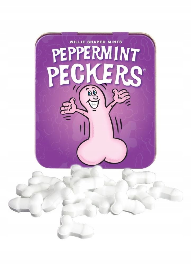 Słodycze-PEPPERMINT PECKERS 45G